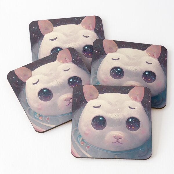 Item preview, cute puppycat poster  designed and sold by graphixygen.