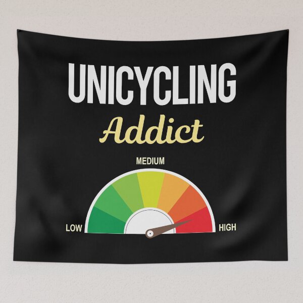 Item preview, Addict Unicycling Unicycle Unicyclist designed and sold by FrankVitgenos0.