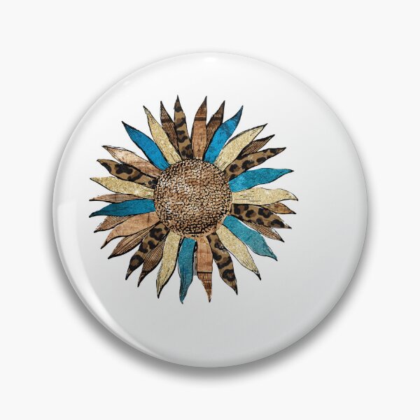 Item preview, COLORFUL HIPPIE SUNFLOWER WITH LEOPARD PATTER AND PSYCHEDILIC COLORS Essential Tshirt gift for wife gift for gilfriend gift for flower lovers for botanists  designed and sold by GhostAmine.
