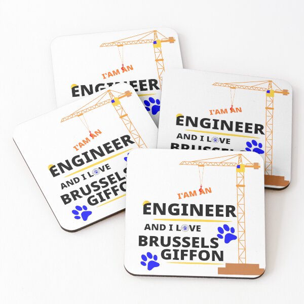 Item preview, i am a engineer and i love Brussels Griffon designed and sold by Jadir.