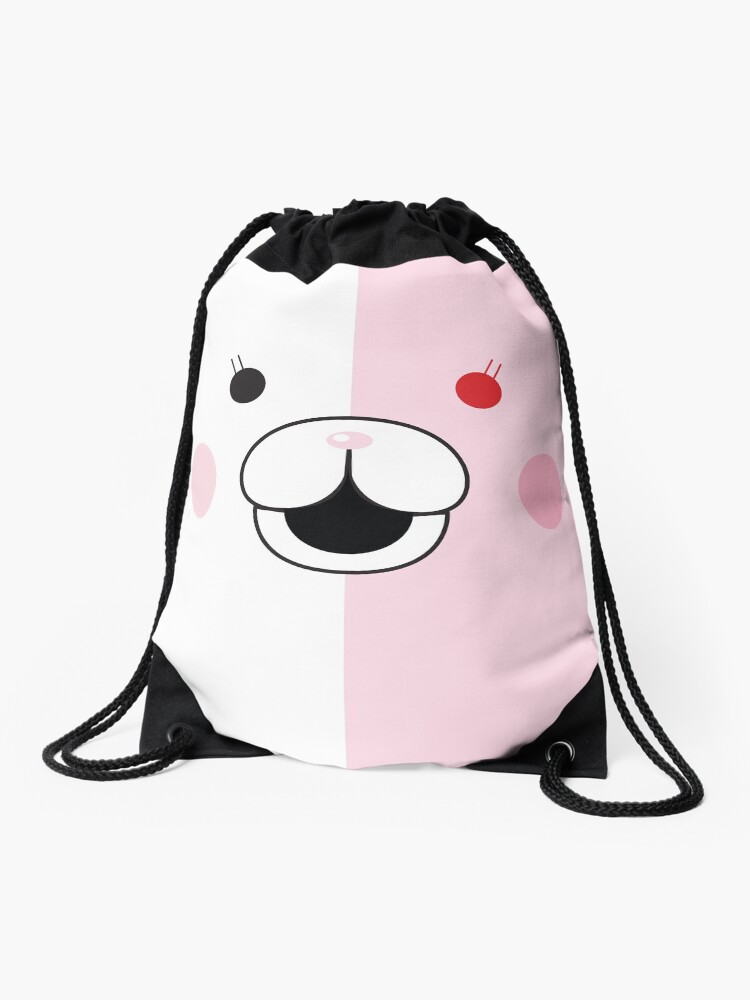 DanganRonpa: Monomi Face Drawstring Bag