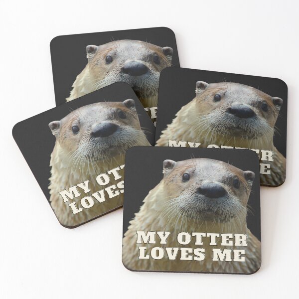 Item preview, My Otter Loves Me Design designed and sold by MerchGiants.