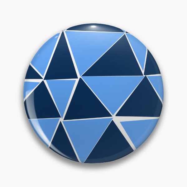 Item preview, Blue triangles designed and sold by CatsHappy.