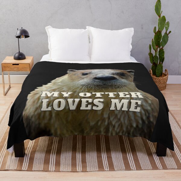 Item preview, My Otter Loves Me Design designed and sold by MerchGiants.
