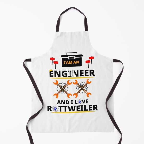 Item preview, i am a engineer and i love Rottweiler designed and sold by Jadir.