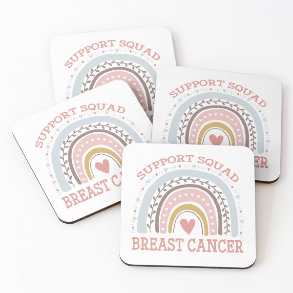 Item preview, Support Squad Breast Cancer Awareness Rainbow designed and sold by 5thseason-shop.