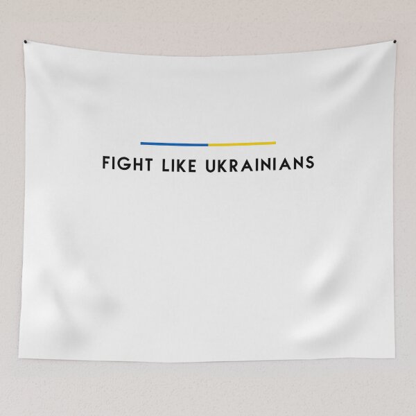 Item preview, Fight Like Ukrainians I Stand With Ukraine Official T-Shirt  designed and sold by AlphaMstudio.