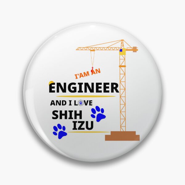 Item preview, i am a engineer and i love Shih Tzu designed and sold by Jadir.