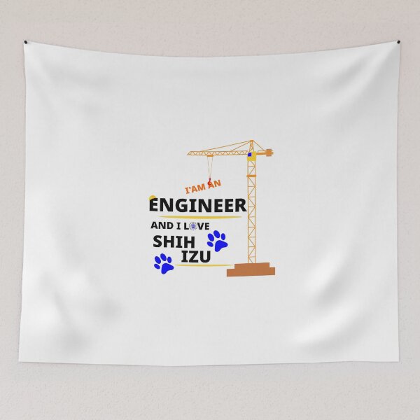 Item preview, i am a engineer and i love Shih Tzu designed and sold by Jadir.