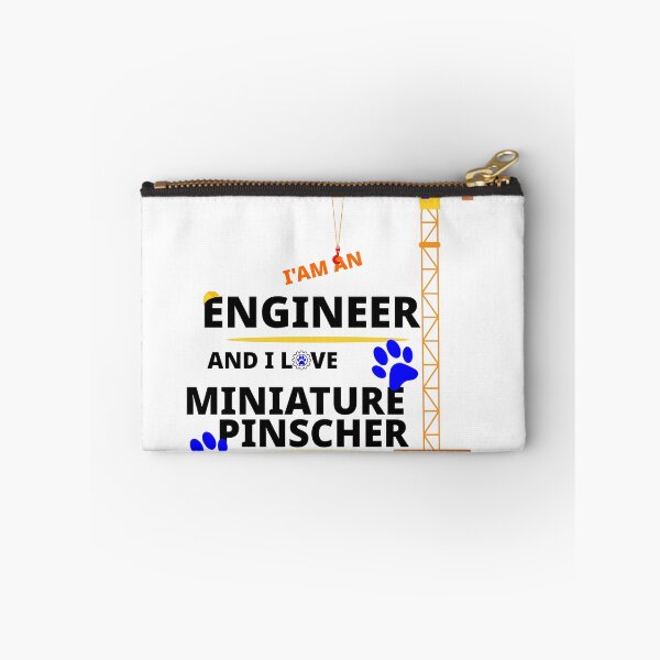 Item preview, i am a engineer and i love Miniature Pinscher designed and sold by Jadir.