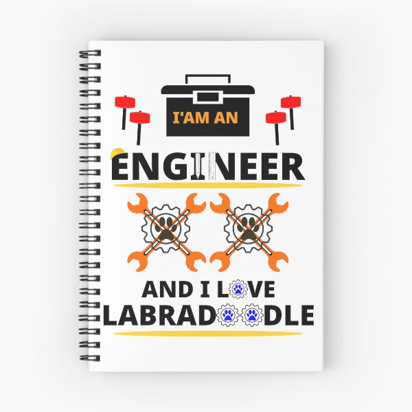 Item preview, i am a engineer and i love Labradoodle designed and sold by Jadir.