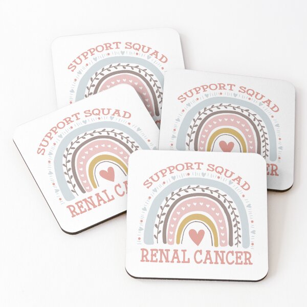 Item preview, Support Squad Renal Cancer Awareness Rainbow designed and sold by 5thseason-shop.