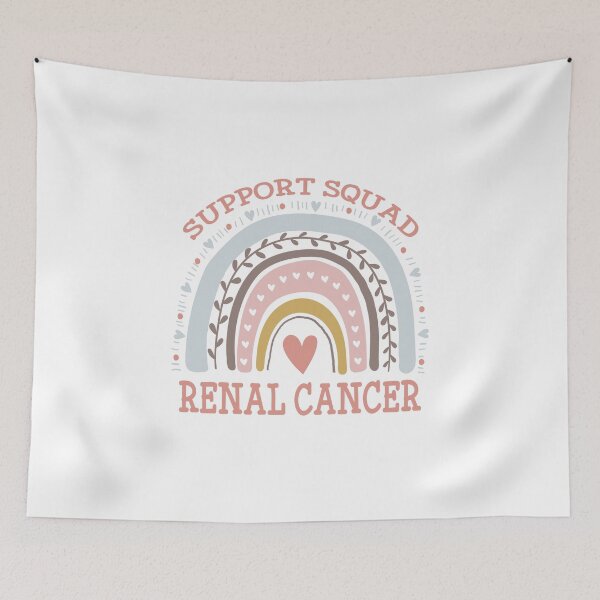 Item preview, Support Squad Renal Cancer Awareness Rainbow designed and sold by 5thseason-shop.