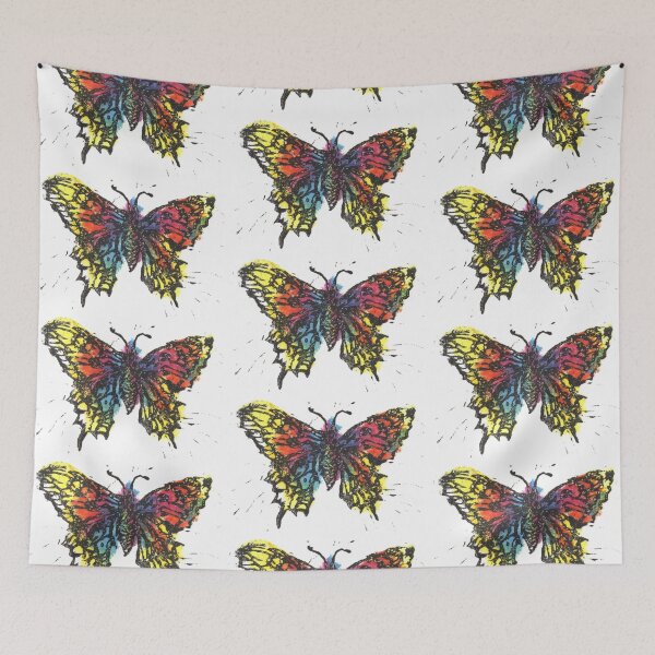 Item preview, Rainbow coloured Butterfly designed and sold by SpottiClogg.