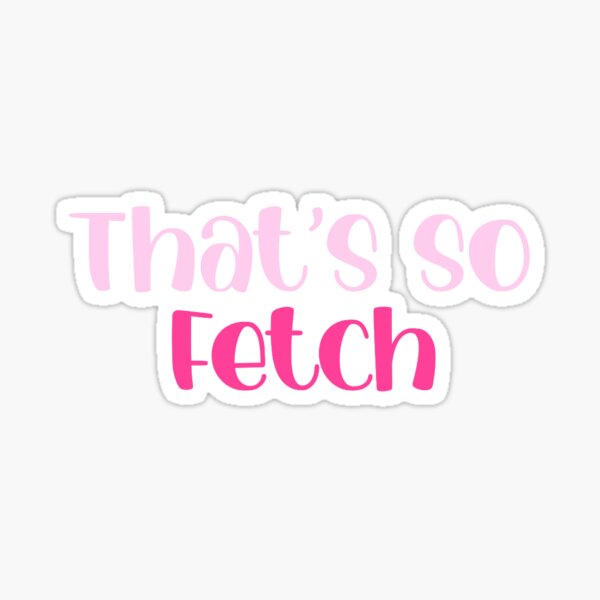 Mean Girls - Pink - Sticker