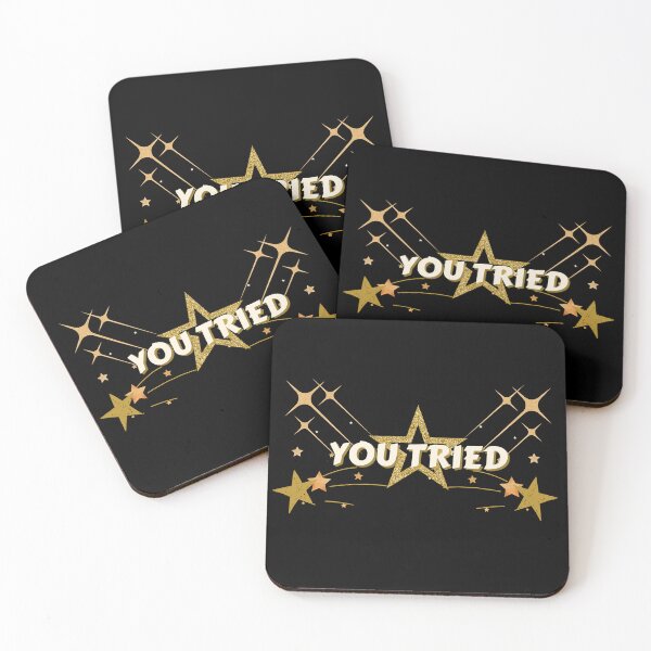 Item preview, You tried gold star designed and sold by NikkosDesigns.