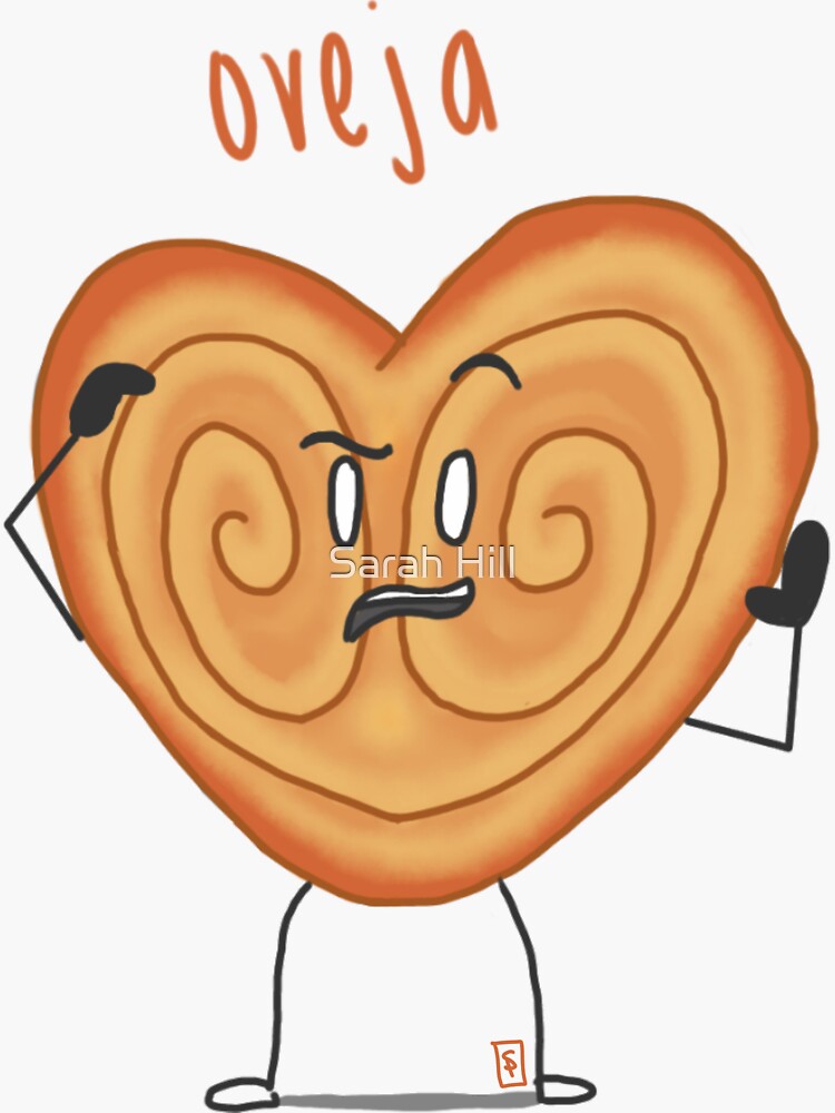 "Oreja (Pan Dulce Squad)" Sticker for Sale by saponce Redbubble