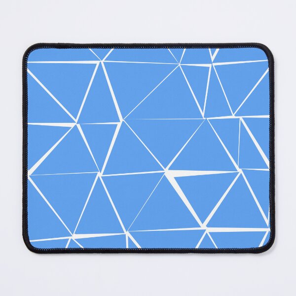 Item preview, Bright blue triangles designed and sold by CatsHappy.