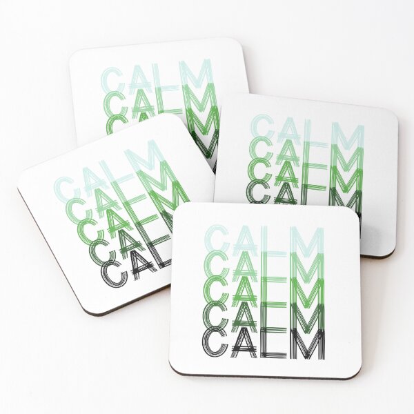 Item preview, Calm - Gradation - Cool Tones - Stacked Alphabet designed and sold by GWTF-Designs.