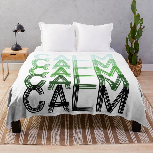 Item preview, Calm - Gradation - Cool Tones - Stacked Alphabet designed and sold by GWTF-Designs.