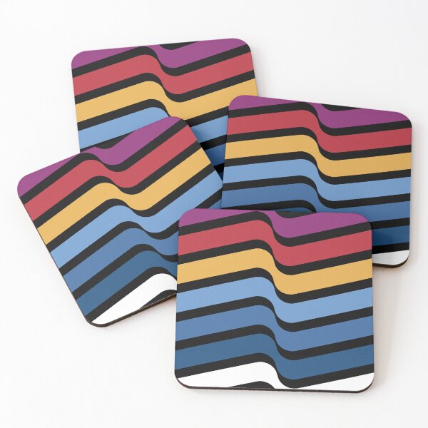 Item preview, Colorful Swiss Graphic Retro Pattern designed and sold by Uday24.