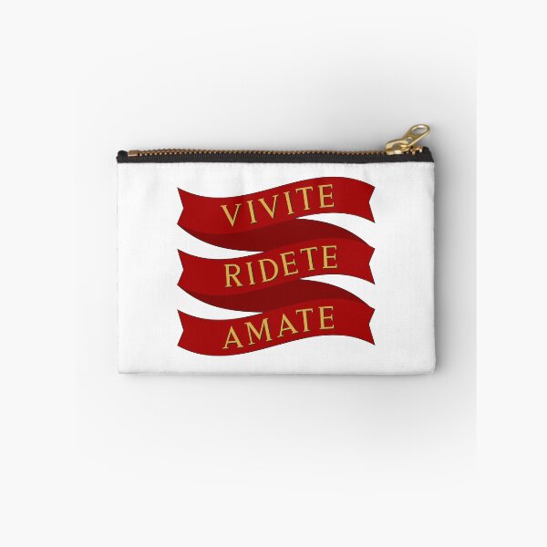 Item preview, Vivite Ridete Amate (Live Laugh Love in Latin) designed and sold by humnoo.