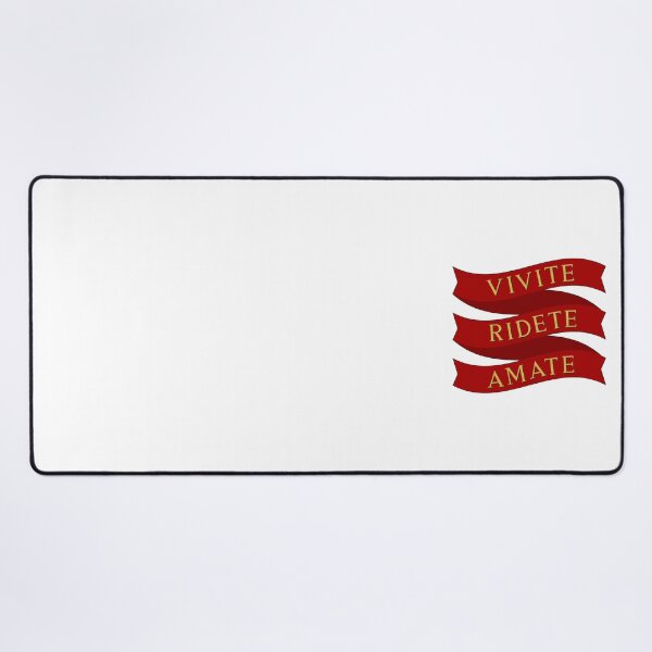 Item preview, Vivite Ridete Amate (Live Laugh Love in Latin) designed and sold by humnoo.