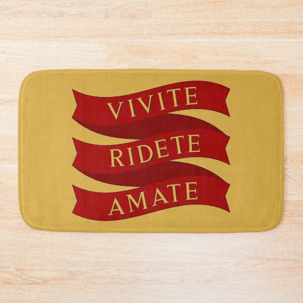 Item preview, Vivite Ridete Amate (Live Laugh Love in Latin) designed and sold by humnoo.