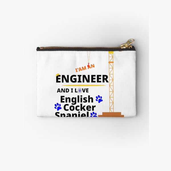 Item preview, i am a engineer and i love English Cocker Spaniel designed and sold by Jadir.