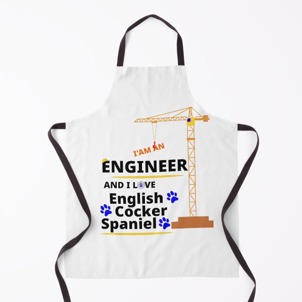 Item preview, i am a engineer and i love English Cocker Spaniel designed and sold by Jadir.
