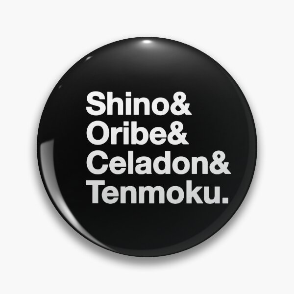 Item preview, Shino & Oribe & Celedon & Tenmoku designed and sold by ceramicshirts.