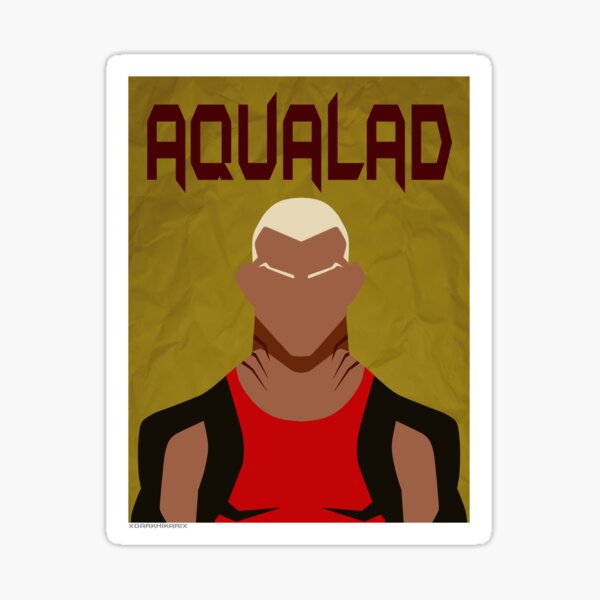 Item preview, Young Justice: Minimalist Aqualad Poster designed and sold by xDarkHikarix.