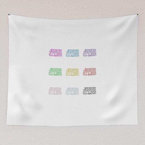 Item preview, JESUS CARES PACK designed and sold by vazqpete.