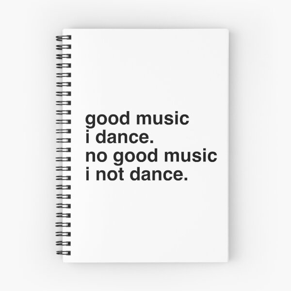 Item preview, good music = dance designed and sold by RockingRiley.