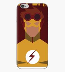 Young Justice: Minimalist Kid Flash Poster iPhone Case