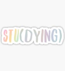 Stu(DYING) - Tye Dye Sticker