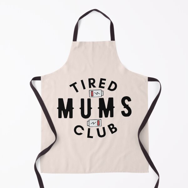 Item preview, TIRED MUMS CLUB on low battery designed and sold by whimsymilieu.