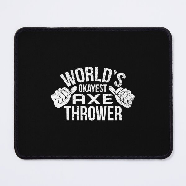 Item preview, Retro World&x27;s Okayest Axe Thrower - Hatchet Axe Throwing Classic  designed and sold by osbornpmma.