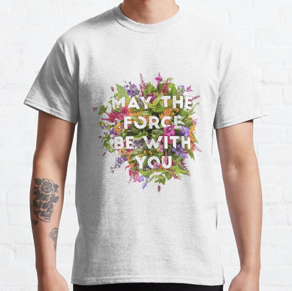 Fuerza floral Camiseta clásica
