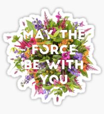 Floral Force Sticker