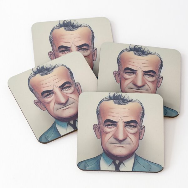 Item preview, Lyndon B. Johnson | Comics Style designed and sold by ComicsFactory.