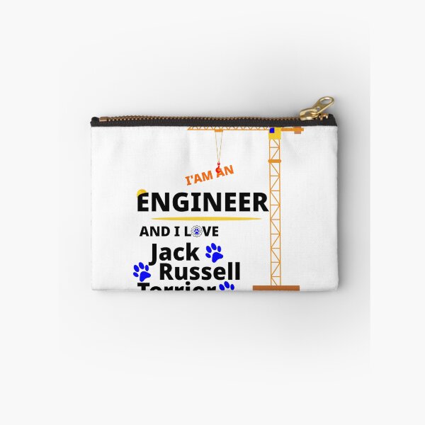 Item preview, i am a engineer and i love Jack Russell Terrier designed and sold by Jadir.