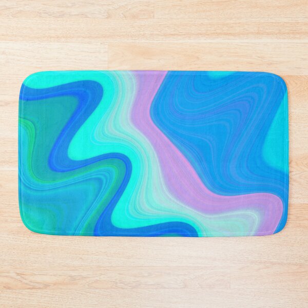 Item preview, Colorful pink blue marbled designed and sold by Emotionville.