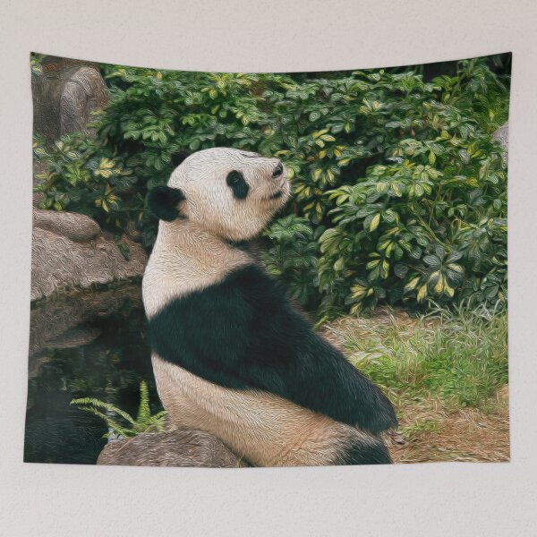 Item preview, Panda Sitting designed and sold by friendlyfauna.