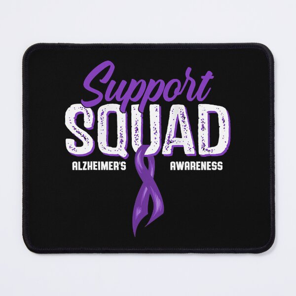 Item preview, Support Squad Alzheimer's Awareness Purple Ribbon designed and sold by DerryReinhard.