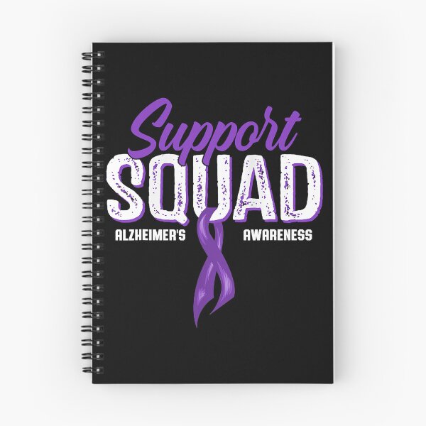 Item preview, Support Squad Alzheimer's Awareness Purple Ribbon designed and sold by DerryReinhard.