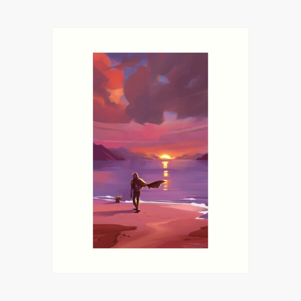 Sundown Art Print
