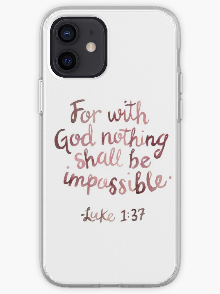 Bible Verse Iphone Case Cover By Xoheather Redbubble