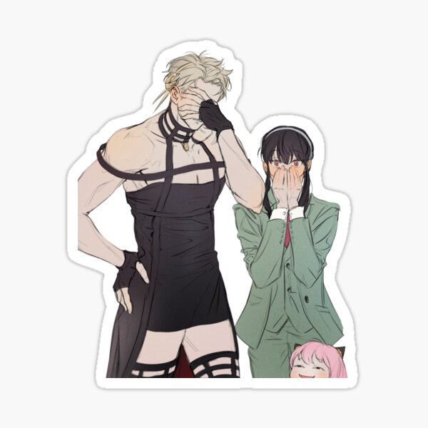 FAMILLE ESPION X Sticker