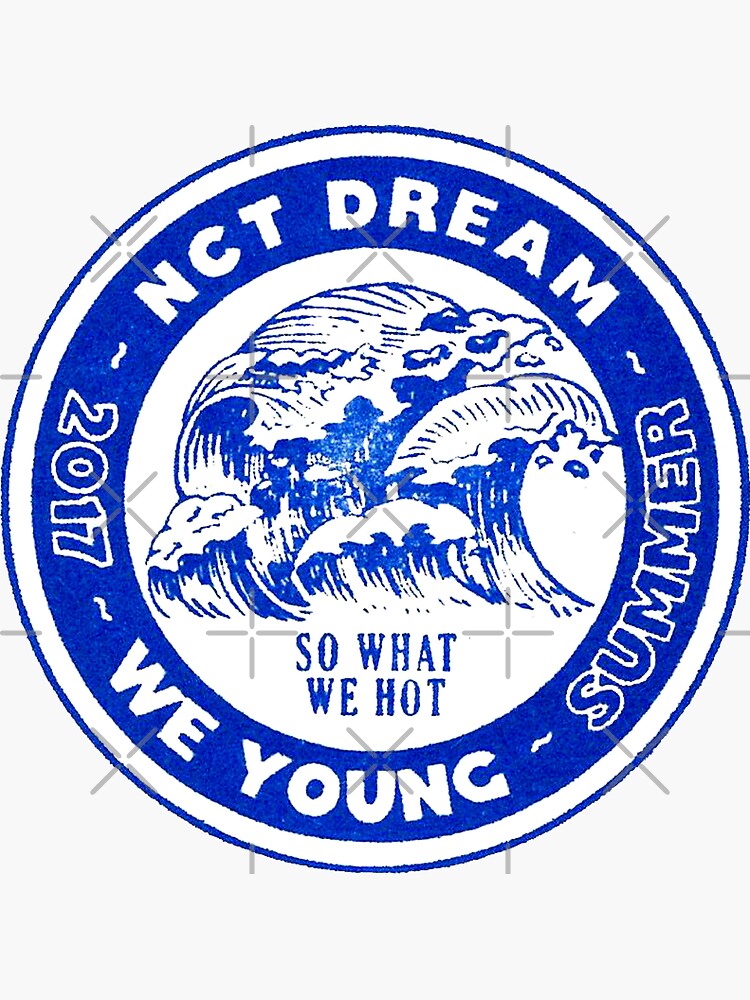 "NCT DREAM We Young 02" Sticker for Sale by nurfzr | Redbubble